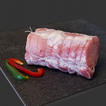 Rôti de porc filet ou épaule sans os et ficelé (pièce 1 kg)  12,90€ /kg