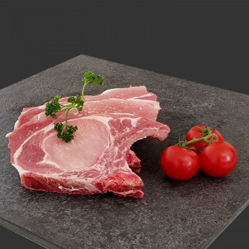 Côte de porc première (pièce 200gr)  11,30 € /kg