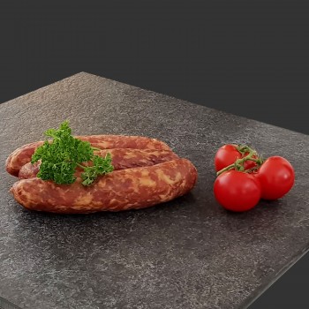 Saucisse fumée (pièce 100gr) 15,90€/kg