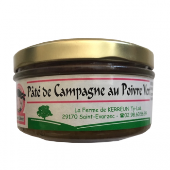 Pâté de campagne au poivre (140gr)