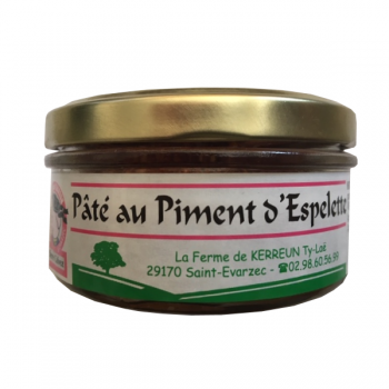 Pâté au piment d'Espelette (140gr)